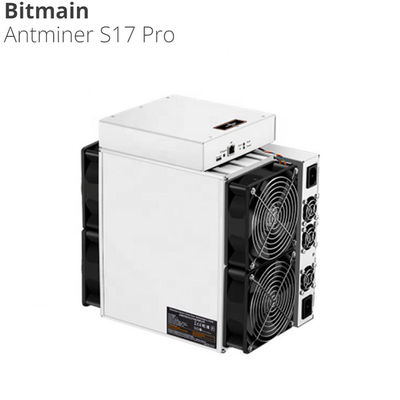 Máquina minera 53o - 76.o 2100W-3300W del minero de BTC Asic Bitmain Antminer S17 S17Pro Bitcoin