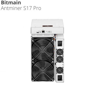 Máquina minera 53o - 76.o 2100W-3300W del minero de BTC Asic Bitmain Antminer S17 S17Pro Bitcoin