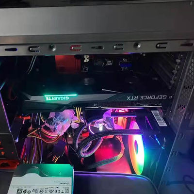 Tres JUEGO gráfico OC 12G GDDR6 de NVIDIA Gigabyte RTX 3060 de las tarjetas de vídeo de las fans