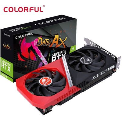 Persecución discreta de escritorio de la luz del DÚO V2 LHR de GeForces RTX3060Ti de la tarjeta gráfica